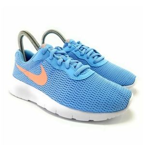 Nike Girl's Tanjun Psychic Blue Running Shoes (GS)